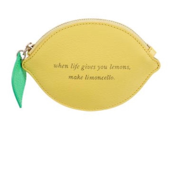 kate spade Accessories - ♠️ 🍋 Kate Spade Lemon Coin Purse 🍋 ♠️